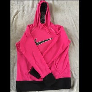 Nike pink hoodie :)!